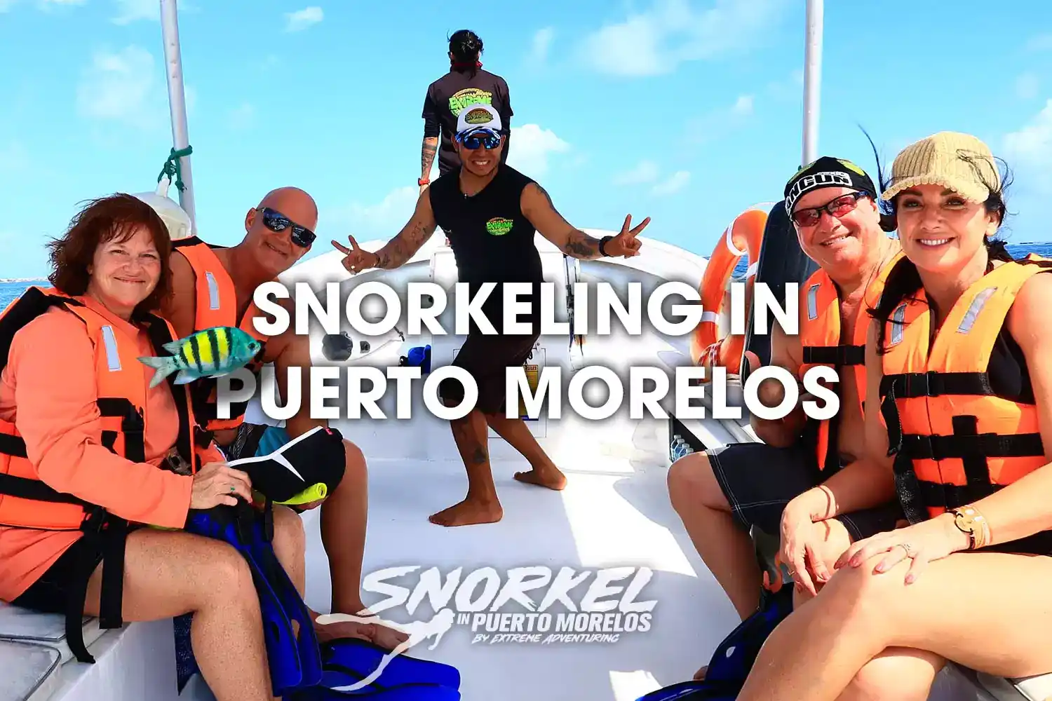 Snorkeling in Puerto Morelos