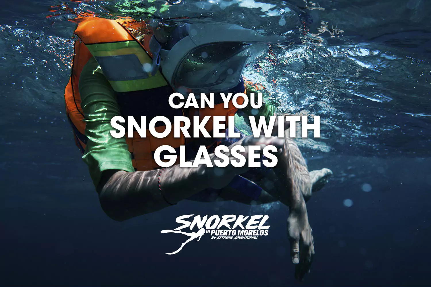 Can you snorkel with glasses