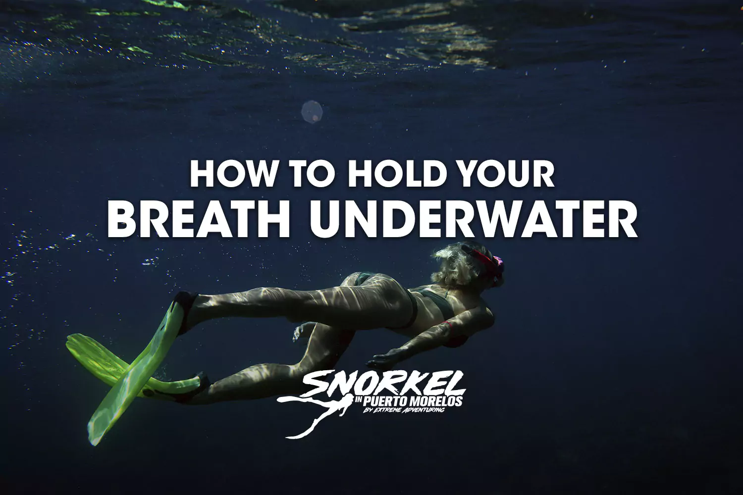 How to hold your breath underwater
