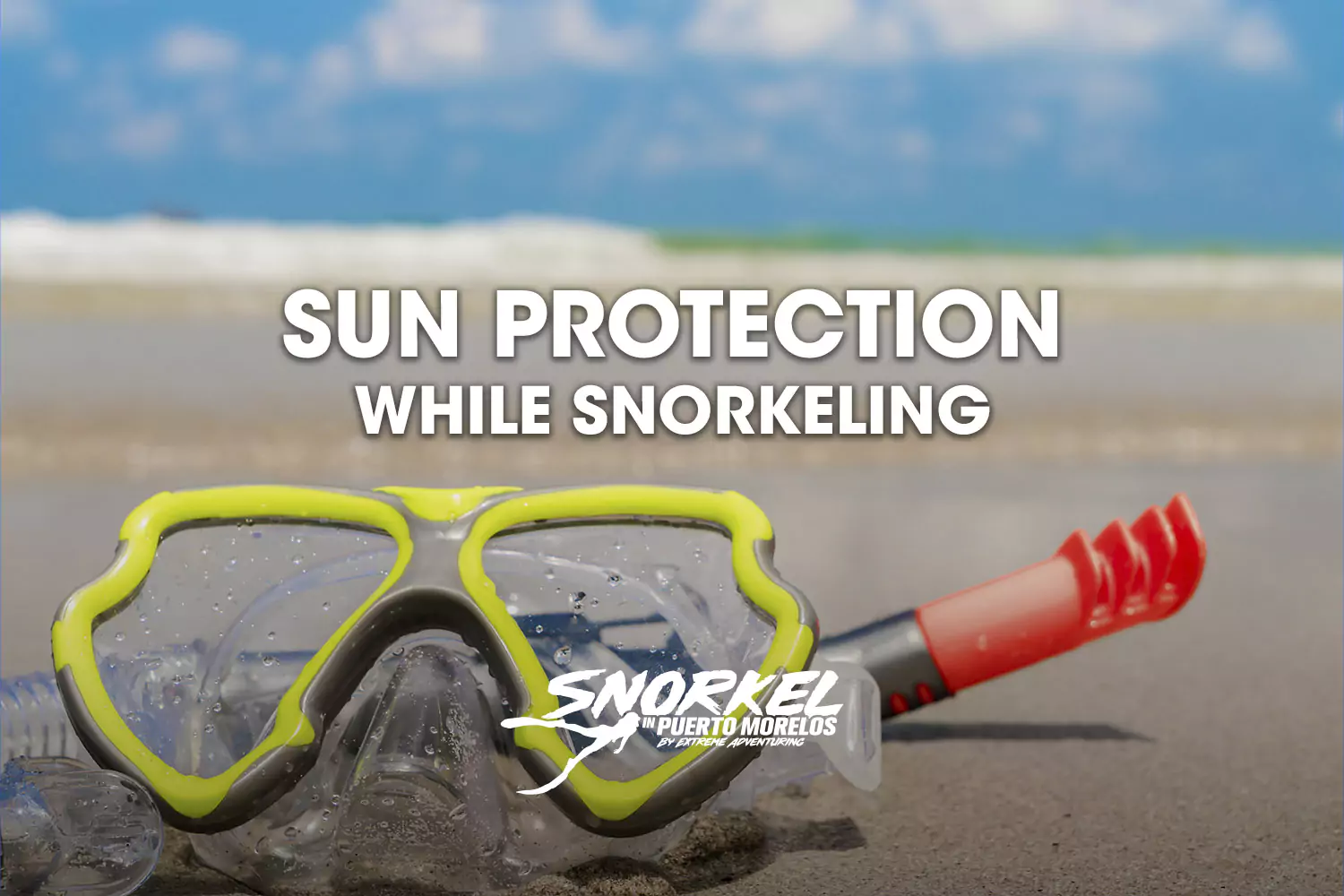 Sun protection while snorkeling
