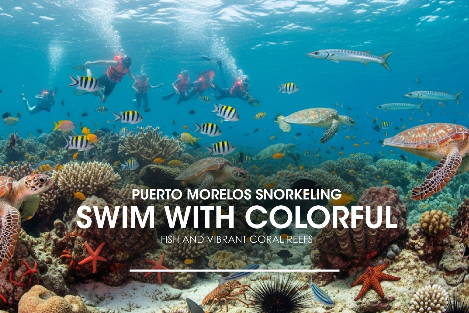 Puerto Morelos Snorkeling: Swim With Colorful Fish and Vibrant Coral Reefs