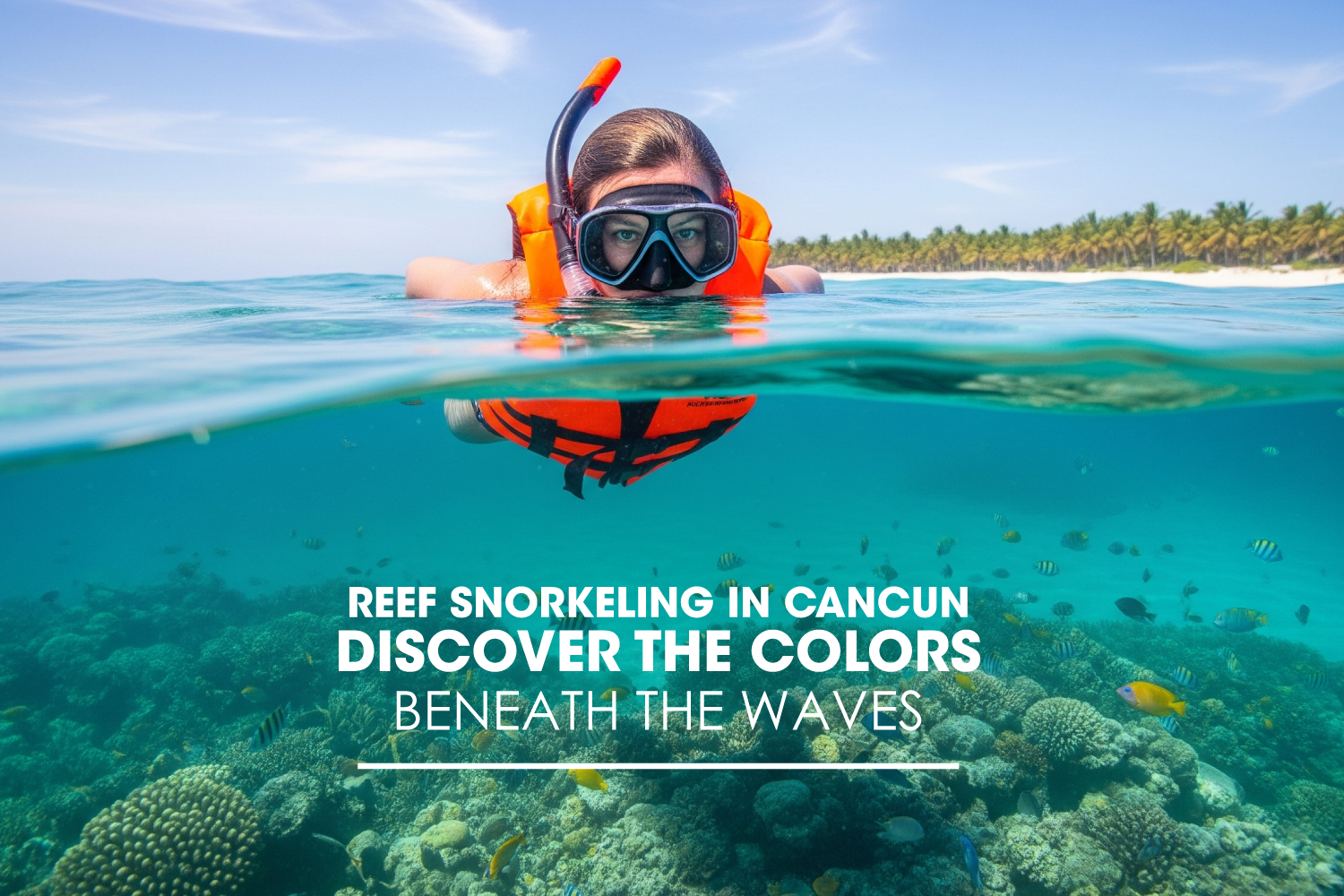 Reef Snorkeling in Cancun: Discover the Colors Beneath the Waves